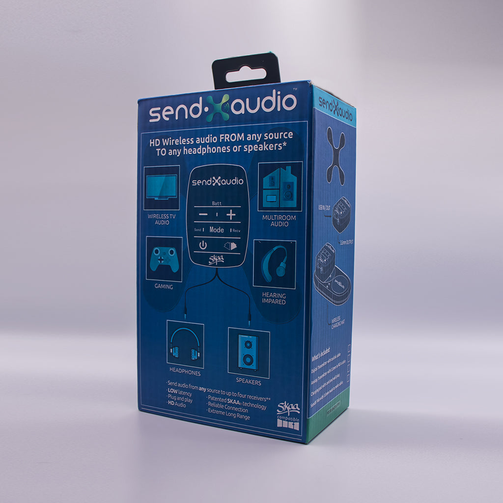 SendX Audio Digital (Use when audio source is digital Toslink(S/PDIF) which is the case for most Modern TVs)
